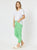 Isabella Cotton Pant By Threadz - Green