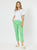 Isabella Cotton Pant By Threadz - Green