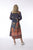 Digital Button Through Dress By Orientique - Embroidery