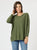 Remy Knit With Scarf By Clarity - Khaki