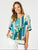 The Tulum Shell Top By Clarity - Blue Multi