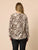 Metropolitan  Animal Print Top By Threadz - Natural Multi