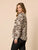 Metropolitan  Animal Print Top By Threadz - Natural Multi