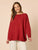 Rochelle Side Button Knit By Clarity - Paprika