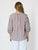 Montecito Stripe Top By Threadz - Coffee