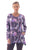 Print Tunic Top By Cafe Latte - Chocolate Garden