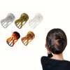 Figure-8 Hair Clip - Amber