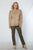 Space Dye Yarn Knit Sweater - Multi