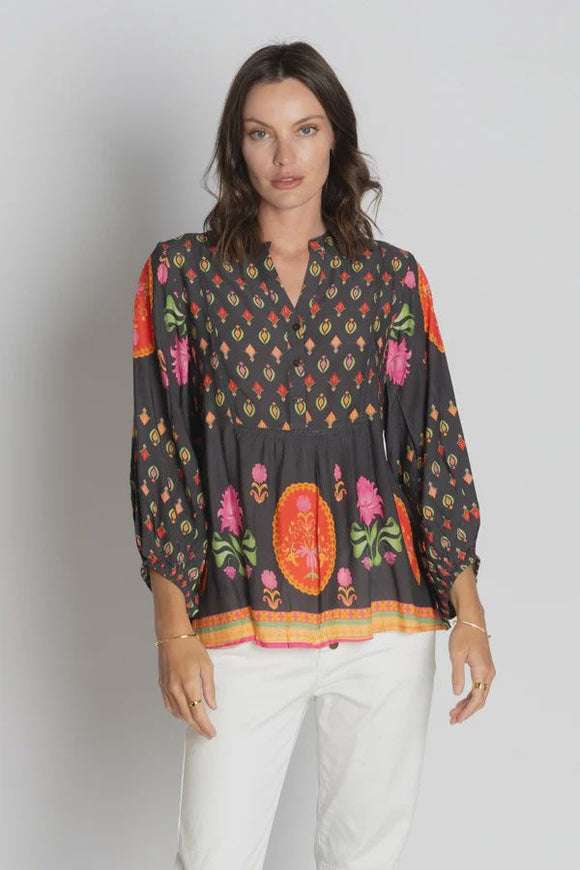 Grenadine Top By LulaSoul - Espresso
