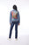 Nippori Denim Jacket By Orientique - Print