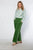 Mid Wale Cord Wide Leg Pant With Pockets By Equinox - Green