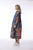 Digital Button Through Dress By Orientique - Embroidery