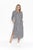 Sofia Shirt Dress - Navy Stripe