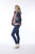 Puffer Vest By Orientique - Paisley Patch