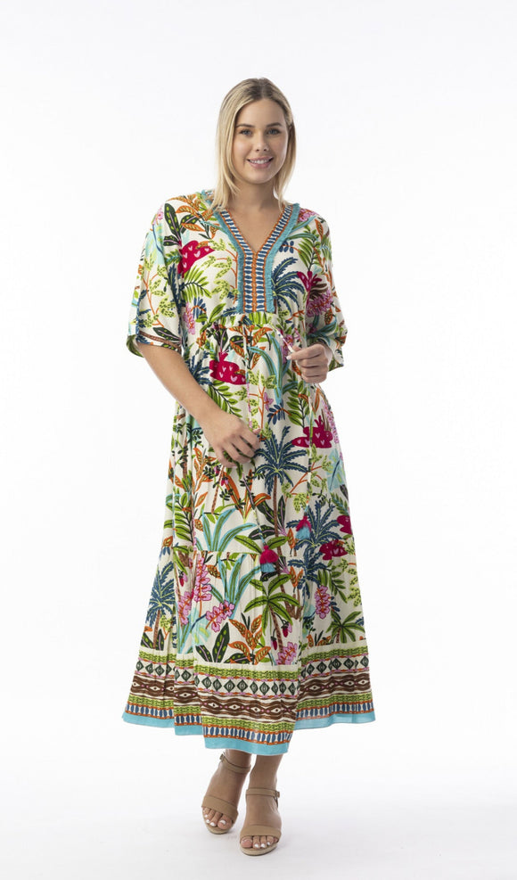 Ovahe Maxi Dress By Orientique