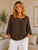 Semplice Knit Top By Free Angel - Chocolate