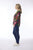 Contemporary Crew Tee By Orientique - Tropical Fun