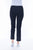 7/8 Stretch Denim Pants By Cafe Latte - Navy