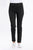 Full Length Stretch Denim Pants By Cafe Latte - Black