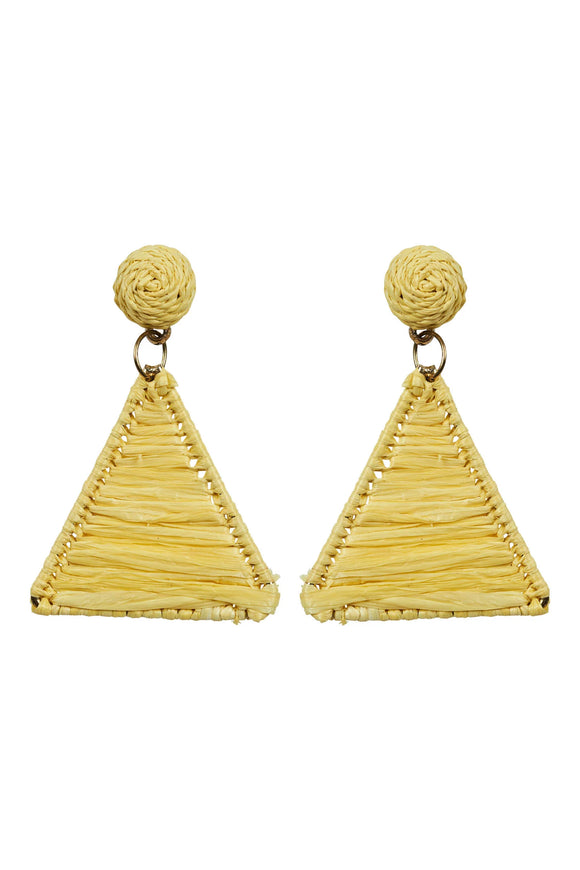 Oahu Earring - Lemon