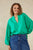 Sardinia Tie Blouse - Verde