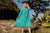 Amber Dress Solid With Lining - Jade