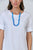 Namastai Resin Necklace - Blue