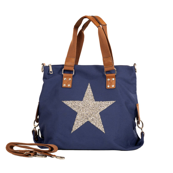 Star Tote - Denim