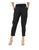 Sarah Pleat Hem Linen Pant By Gordon Smith - Black