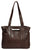 Ladies Leather Tote By Modapelle – Brown