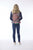 Puffer Vest By Orientique - Paisley Patch