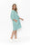 Fridia Boho Dress By One Summer - Turquoise