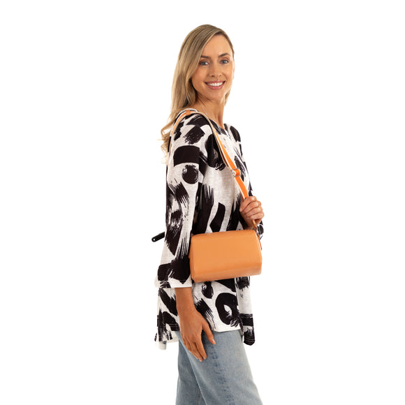 Lizzy Cross Body Bag - Tan