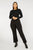 Full Straight Pant By Tani - Black
