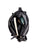 Tamborine Multi Compartment Leather X Body Bag - Black
