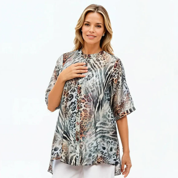 A-Line Shirt By Claire Powell - Jungle