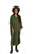 Biarritz Oversized Long Shirt Dress - Forest Green