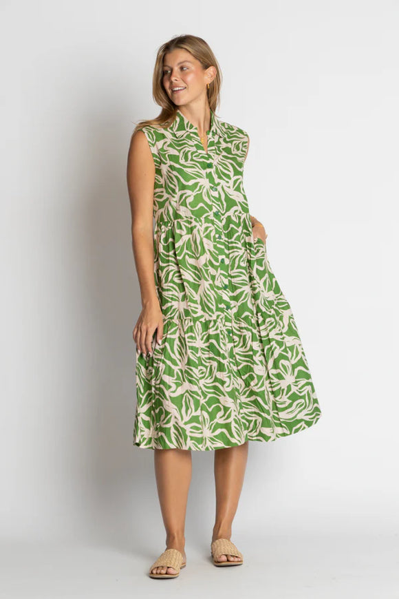 Rochester Midi Dress By IBSA - Forest