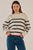 Leonie Knit Sweater By Betty Basics - Navy/Off-White Stripe