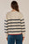Leonie Knit Sweater By Betty Basics - Navy/Off-White Stripe