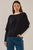 Boatneck Knit Jumper By Betty Basics - Navy