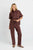 Quinn Cotton Jogger By Betty Basics - Chocolate