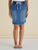 Augie Denim Skirt By Betty Basics - Denim Blue