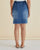 Augie Denim Skirt By Betty Basics - Denim Blue