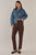 Paloma Straight Leg Pant By Betty Basics - Chocolate