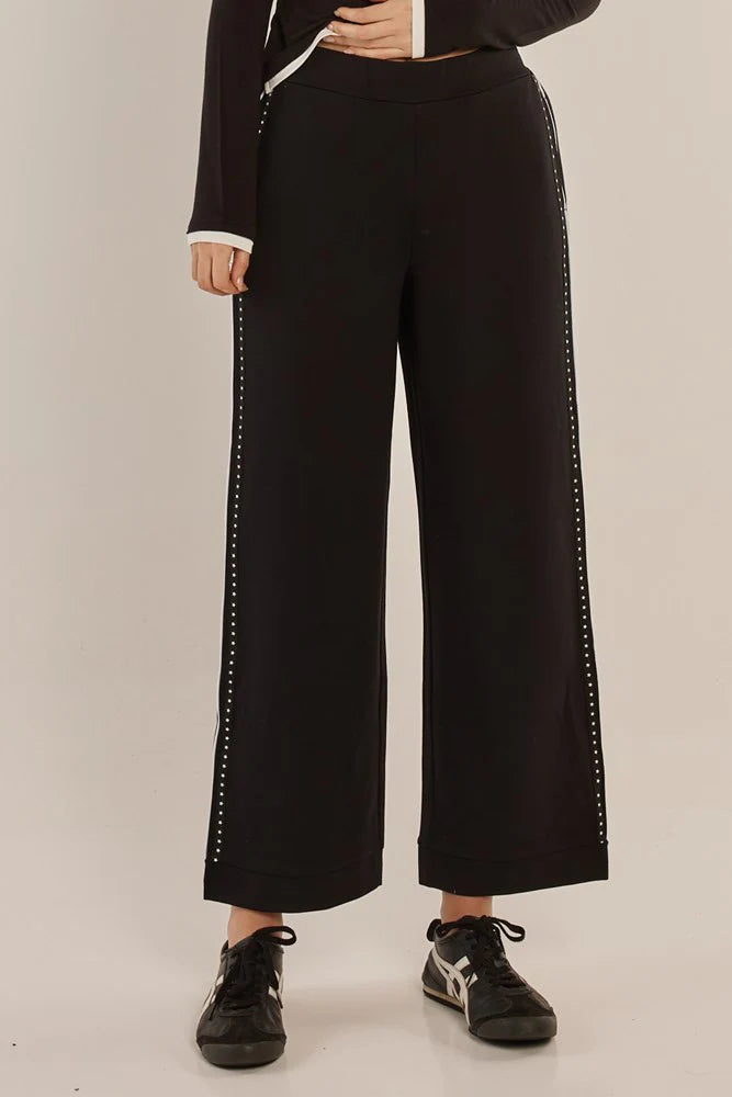 Bien Ponte Jogger By Betty Basics - Black/White