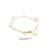Metal Chain Freshwater Pearl Bracelet