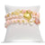 Stretch Three Rows Bracelets Gold Heart - Pink Tones