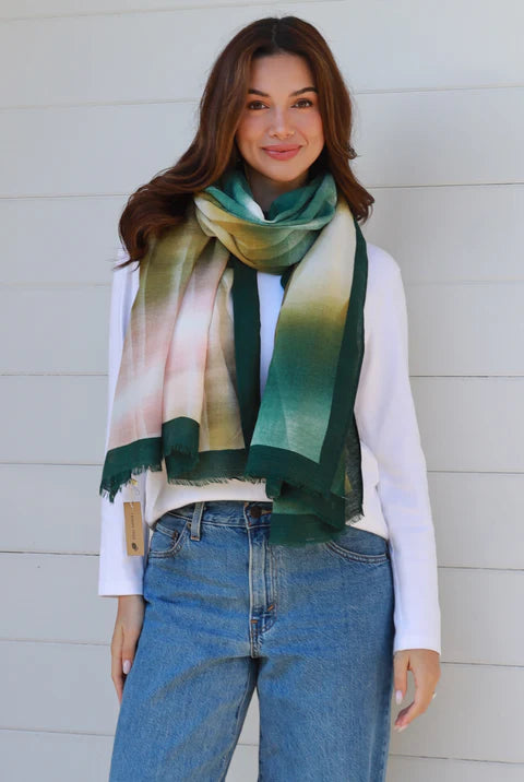 Autumn Scarf - Green