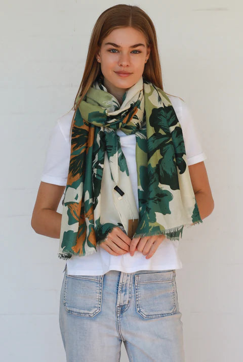 Autumn Scarf - Green